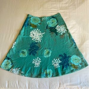 Odille Floral A-line Skirt